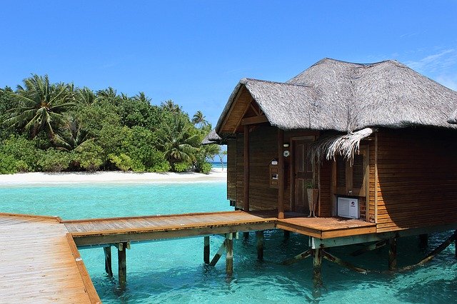 il paradiso delle Maldive